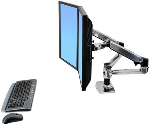 Ergotron LX Dual Side by Side Arm