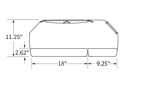 Workrite Split-Pad Corner Platform Build Your Own Keyboard System - 488