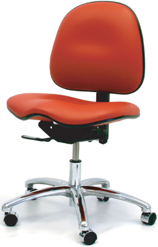 Gibo Kodama Class 100 Stamina 7000 Series Saddle Seat Desk Height Chair