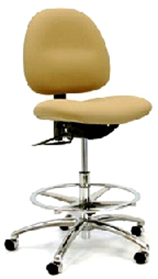 Gibo Kodama ESD Class 100 Stamina 3400 Cleanroom Low Bench Chair