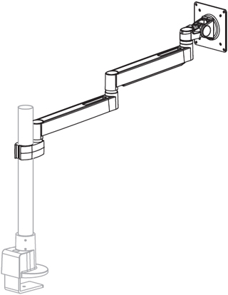 Workrite Conform Single Static Arm