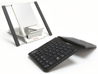 Goldtouch Go!2 Mobile Keyboard and Notebook Stand Bundle