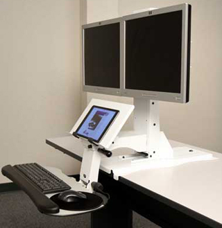 Weber Knapp UpRight Dual Sit to Stand Desk Mechanism