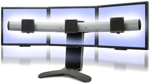 Ergotron LX Triple Display Lift LCD Desk Stand
